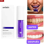 Smilekit Espuma Morada Blanqueadora, Reduce manchas superficiales